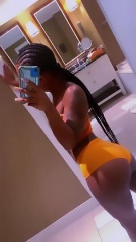 Exotic Slim Thick Darkskin Here For Your Pleasure - 1