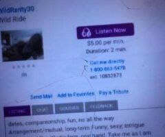 Live Now on Cam !!! Wild Rarity Caters to Your Wishes. Webcam, in person foreplay....intercourse with condom after a Wish Purchase and Video Intro Via Skype/FT/etc Paid - Image 5