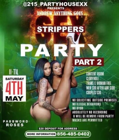 PART 2 NOW tonight PARTY SATURDAY PART 2 PARTY FEMALES & trans PARTY - 1