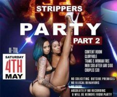 PART 2 NOW tonight PARTY SATURDAY PART 2 PARTY FEMALES & trans PARTY - Image 2