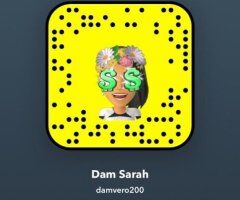 Snapchat me @ DAMSARAH200 For Nudes Facetime and Meetup - Image 4