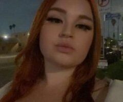 ***HALF HOUR and 2 POP SPECIAL*** sexy red head white girl with perfect pink wet pussy and big round ass - Image 8