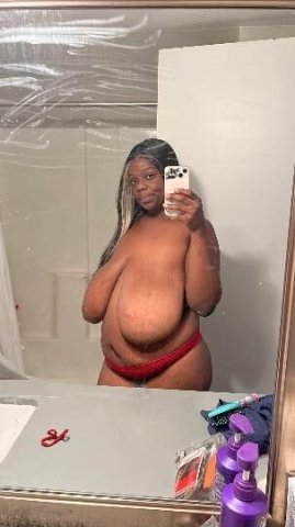 AWAITING BBW 😍🙏 SIZE O TITIES READY TO GET SMOTHERED - 1
