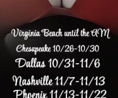 Chesapeake escorts - LAST 2 days VA!! 2025 AVN pre-nominated 💦SoCal's -Miss Lady K Outlaw-BBW- is here in Chesapeake, VA Cum say hi!!