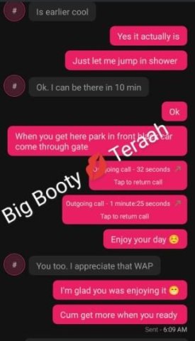 Big Booty 💋 Teraah 💦 🖤 squirt shows available 🌹 Text/Call Me "I'm Ready" - 27 - 1
