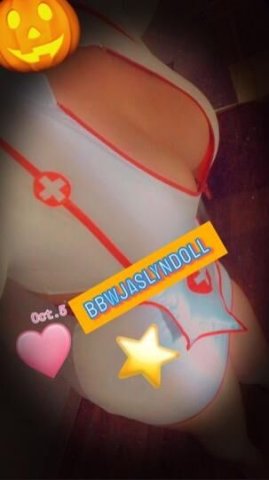 MEET UPS ONLY NO FT SHOWS NO CONTENT NOVIDEOSHOWS😘BBWJASLYNDOLL COSTUMES AVAILABLE ALL MONTH 🎃INCALL ONLY NO OUTCALLS!NO QVS!HHR200 HR(2SHOTS)400 OR NURU HHR250 NURU HR450(1SHOT) EXTRA SHOTS (100TIP) NOTHING LESS THAN200 MEET UPS ONLY - 1