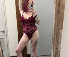 Kansas City escorts - Curvy Tatted Redhead