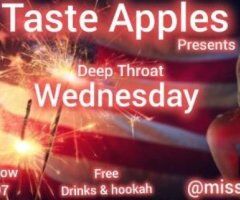 Bronx escorts - NEW LOCATION HUNTSPOINT AREA 🍎TASTE APPLES🍎 presents 💦 DEEP THROAT WEDNESDAY 👅THE WAY YOU WANT IT 🍑 DROP YOUR LOAD 👅OPEN PLAY ROOMS 💦 GLORYHOLE & GANGBANGS