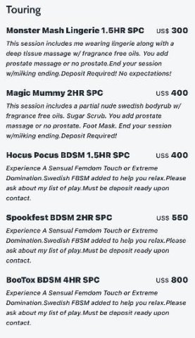 FoCo FBSM Wknd SPC💚160QV💆🏼250HR💚My Place💚Leaving Soon🥰 - 1