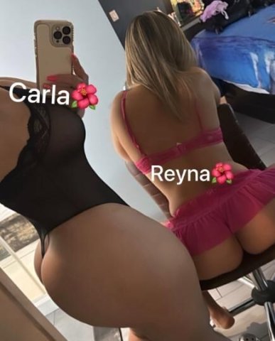 3SOME 👯♀ REYNA AND CARLA😍DOUBLE BBJ 💋💋 DOUBLE BLOWJO BIG ASS 🍑🍑 BIG TITTIS 💯REAL PIC ❌ NO DRAMAS - 1