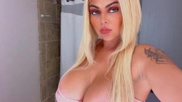 Busty Blonde Playmate - 1