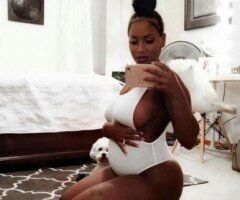 Las Vegas escorts - Discreet Ebony pregnant hottie 😘