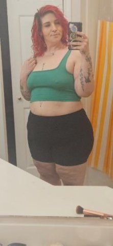 Thick & Curvy Tattoed Redhead Cutie with a BIG ASS BOOTY - 1