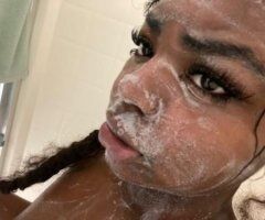 Cum play in this wet tight pussy😩chocolate lil baby 💦🍫 - Image 6