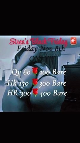 Get ur wallets ready for Siren's BLACK FRIDAY SPECIALS ‼ - 1