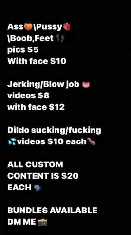 🖤 CONTENT/FACE-TIME SHOWS & SEXTING🖤 - 1