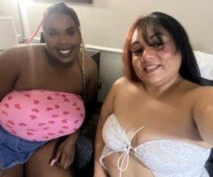 ✨We're backk!! Cum play with us👩‍❤️‍💋‍👩👅✨Can you handle 2😱Outcall available - Image 6