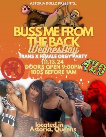COME BUSS 3 NUTS // THE DOLLS MIXED TRANS X FEMALE ORGY PARTY 👿🔥🎃 - 1