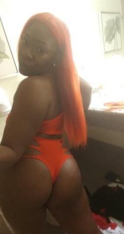Ebony Slut Deep Throat Sammie - 1