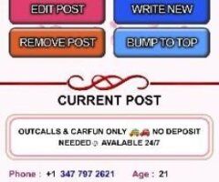 Staten Island escorts - OUTCALLS & CARFUN ONLY 🚕🚗 NO DEPOOSIT NEEDED☺ AVALABLE