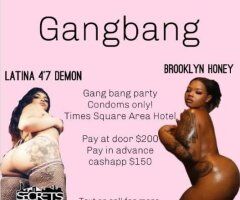 Manhattan escorts - Cum one Cum All