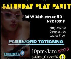 🍒🍑🌸Saturday Play Party❤ Singles /Couples welcome💃👫🍸🥂👫👫👩‍❤️‍👩Anything Goes - 38 - Image 11