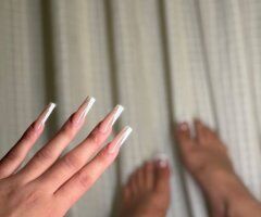 Fantasizing Feet Submit to the SOFTEST soles in Seattle 🦶 Tantalizing French Tip Toes AVAILABLE NOW🌹 ✨ - 23 - Image 7