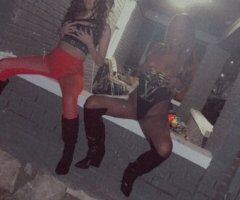 Kansas City escorts - 🥰 double the fun💋 sexy snow ❄🐇👯♀ caramel Ebony✅ private incall available now - 24