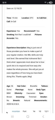 Outcalls ONLY! Mouthy Meg.... the one and only! what are you waiting for - 36 - 1