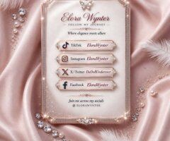Eastern escorts - AHOSKIE🥂📍𝑬𝒍𝒐𝒓𝒂 𝑾𝒚𝒏𝒕𝒆𝒓❄Soft🍑Private🥂UNFORGETTABLE EXPERIENCE🫦 - 22
