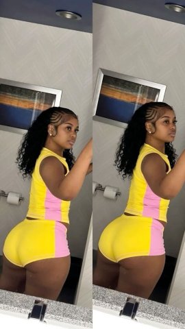 Pretty Brown Skinned Short Fat Ass 🎀 - 24 - 1