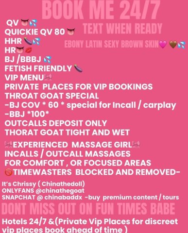 INCALLS / OUTS 24/7💦🍆THROAT GOAT BADDIE LOOKING FOR FUN TIGHT AND WET💋 - 21 - 1