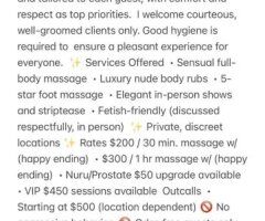 Long Island Female Escort — Nuru Massage (30 min) Outcall Only - Image 3