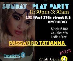 Manhattan Sunday Play Party — Singles/Couples welcome (Door fee, BYOB, 11:30–3:30am) - Image 2