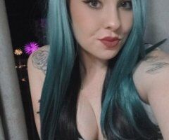 Seattle WA Blonde Female Escort — Covered Full Service Oral (Wig Blue Hair) - Image 2