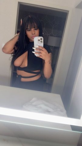 San Diego Ebony Incall Escort — NSA Fun, Mouth Master & Nude Body Massage - 1