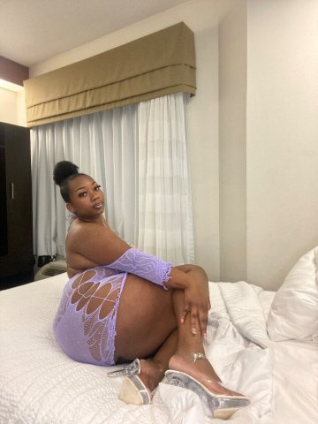 Sexy busty ebony outcall only — upscale provider with massages, fetish-friendly - 1