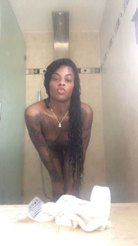 Slim petite chocolate doll (33) - 1
