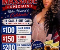 Detroit escorts - Detroit Memorial Day Weekend Massage Specials — Incall & Out-Call