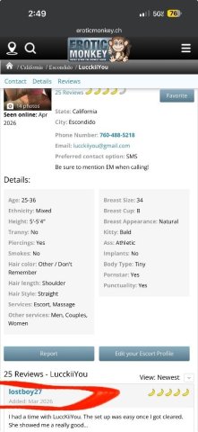 Lucckii in San Diego — discreet grip trick, incall or outcall specials - 1
