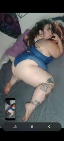 Tattooed BBW Squirter — Sacramento MF Couple - 1