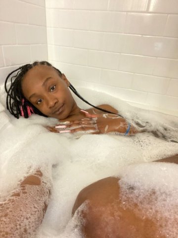 Petite Long-Legged Female Escort in Lansing, MI — Wet Mouth & Soaking - 1