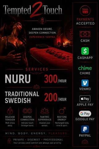 Newburgh Mobile Massage — Tantra Nuru or Traditional Full Body Rub - 1