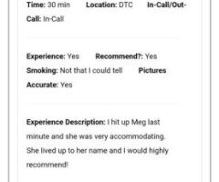 Meg in Denver DTC — female escort & mouthy girlfriend experience - Image 3