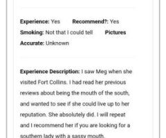 Meg in Denver DTC — female escort & mouthy girlfriend experience - Image 6