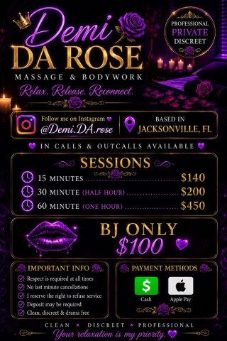 Jacksonville FL Female Escort — QV Special (Incall or Outcall) - 1