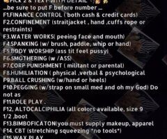 Philadelphia Female Escort — fetish menu session (menu picks) - Image 7
