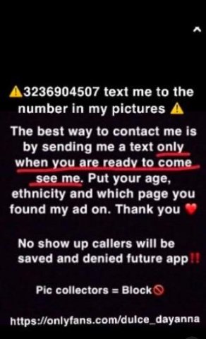 Santa Ana CA Female Escort — FaceTime & WhatsApp video when you’re outside - 1