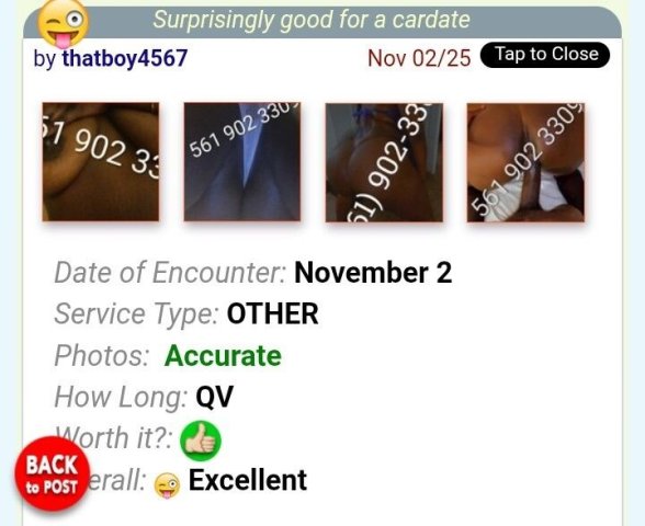 Fort Lauderdale Incall Location — Cash/PayPal/Zelle, Outcalls by Area - 1
