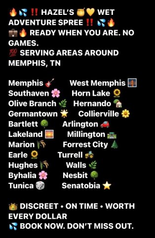 Memphis TN Female Escort — Stress Relief, Click & Get Sucked - 1